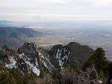 Albuquerque from Sandia Peak : New Mexico